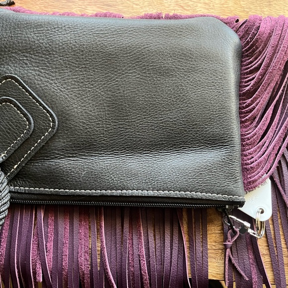 Purple Holy cow couture rope clutch - Picture 2 of 3